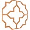 Ekena Millwork 66 56W x 66 56H x 38T Large Laird Decorative Fretwork Wood Ceiling Panels, Cherry CELW67X67X0375LRDCH - alternate 8